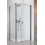 Kabina prysznicowa 100x70 Nes Brushed GunMetal KDS I Radaway (10023100-92-01R + 10043070-92-01)
