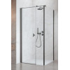 Kabina prysznicowa 100x70 Nes Brushed GunMetal KDS I Radaway (10023100-92-01L + 10043070-92-01)