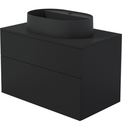 Szafka umywalkowa z umywalką granitową - 55x35 cm Deante (SDNB8SNU6B)