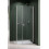 Kabina prysznicowa 100x70 Nes Brushed Nickel KDS I Radaway (10023100-91-01R + 10043070-91-01)
