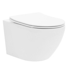 Misa wc wisząca z deską Carlo Mini Tornado NFQ White Rea (REA-C1261)