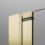Kabina prysznicowa 80x80 Nes Brushed Gold PTJ Radaway (10052000-99-01L + 10052500-99-01)