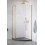 Kabina prysznicowa 80x80 Nes Brushed Gold PTJ Radaway (10052000-99-01L + 10052500-99-01)