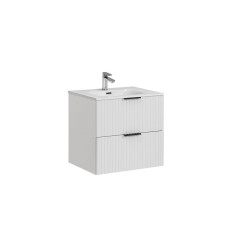 Szafka z umywalką meblową Sky 60cm Adel White Comad (SET -ADW SKY 60 CM)