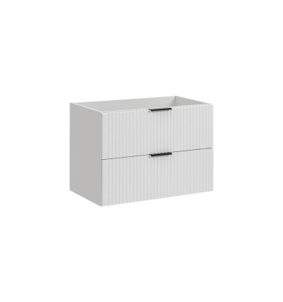 Szafka pod umywalkę 80cm 2 szuflady Adel White Comad (ADEL WHITE 82-80-B-2S)