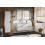 Zestaw meblowy 120cm z umywalką meblową SKY, szafką wysoką i lustrem Adel White Comad (SET -ADW SKY 120 CM 1)