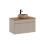 Zestaw meblowy 80cm z blatem i umywalką nablatową Wiki Iconic Cashmere Comad (SET - ICC B 80 CM WIKI-MC)