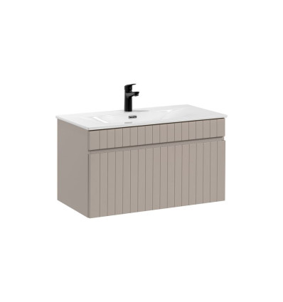 Zestaw meblowy 80cm z umywalką meblową SKY Iconic Cashmere Comad (SET - ICC SKY 80 CM)