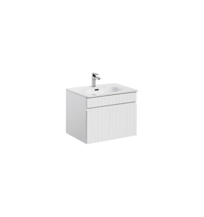 Zestaw meblowy 80cm z umywalką meblową SKY Iconic White Comad (SET ICW-SKY 80 CM)