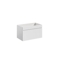 Szafka pod umywalkę 80cm 1 szuflada Iconic White Comad (ICONIC WHITE 82-80-D-1S)