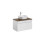 Zestaw meblowy 80cm z blatem i umywalką nablatową Smile Iconic White Comad (SET ICW-B 80 CM 6254)