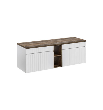 Zestaw meblowy 140cm z blatem Iconic White Comad (SET ICW-B 140 CM)