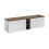 Zestaw meblowy 180cm z blatem Iconic White Comad (SET ICW-B 180 CM)