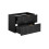Szafka pod umywalkę 80cm 2 szuflady Adel Black Comad (ADEL BLACK 82-80-B-2S)