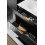 Szafka pod umywalkę 80cm 2 szuflady Adel Black Comad (ADEL BLACK 82-80-B-2S)