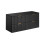 Zestaw meblowy 120 cm z blatem Adel Black Comad (SET -ADB B 120 CM)