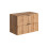 Szafka z blatem 80 cm Adel Oak Comad (SET -ADO B 80 CM)