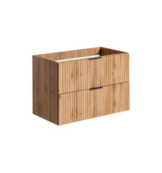 Szafka pod umywalkę 80cm 2 szuflady Adel Oak Comad (ADEL OAK 82-80-B-2S)
