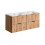 Zestaw meblowy 120cm z umywalką meblową SKY Adel Oak Comad (SET -ADO SKY 120 CM)