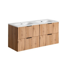 Zestaw meblowy 120cm z umywalką meblową SKY Adel Oak Comad (SET -ADO SKY 120 CM)