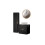 Zestaw meblowy 60cm z umywalką nablatową, szafką wysoką i lustrem 60cm Adel Black Comad (SET -ADB B 60 CM SMILE 40 1)