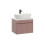 Zestaw meblowy 60cm z umywalką nablatową Iconic Rose Comad (SET -ICR B 60 CM LILI-MW21)