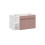 Zestaw meblowy 80cm Iconic Rose Comad (SET -ICR 80 CM 81-01 WHITE)