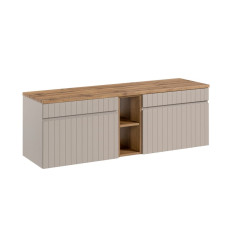 Zestaw meblowy 140cm z blatem Iconic Cashmere Comad (SET - ICC B 140 CM 81-01 COAST EVOKE OAK)