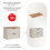Szafka z blatem 80 cm Adel Cashmere Comad (SET-ADC B WOTAN 80CM)