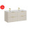 Zestaw meblowy 120cm z umywalką meblową SKY Adel Cashmere Comad (SET-ADC 120CM SKY)