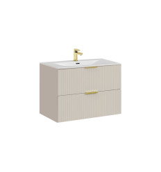Szafka z umywalką SKY 80 cm Adel Cashmere Comad (SET-ADC 80CM SKY)