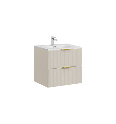 Szafka z umywalką Sky 60 cm Adel Cashmere Comad (SET-ADC 60CM SKY)