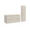 Zestaw meblowy 120cm z blatem i szafką wysoką Adel Cashmere Comad (SET-ADC B CASHMERE 120CM HIGH CABINET)