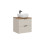 Zestaw meblowy 60 cm z blatem i umywalką nablatową Smile Adel Cashmere Comad (SET-ADC B WOTAN 60CM SMILE 40)
