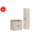 Zestaw meblowy 60cm z blatem i szafką wysoką Adel Cashmere Comad (SET-ADC B WOTAN 60CM HC)