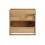 Szafka pod umywalkę 60cm 2 szuflady Nova Oak Comad (NOVA OAK A 82-60-2S)
