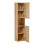 Szafka wysoka 2 drzwi Nova Oak Comad (NOVA OAK A 80-03-2D(W80-01A))