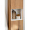 Szafka wysoka 2 drzwi Nova Oak Comad (NOVA OAK A 80-03-2D(W80-01A))