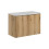 Zestaw meblowy 80cm z blatem Nova Oak Comad (SET-NOA B WHITE 80CM D)