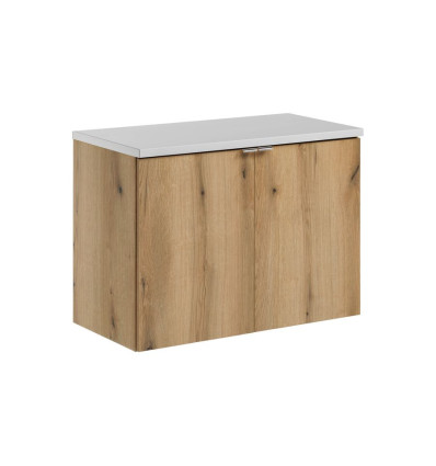 Zestaw meblowy 80cm z blatem Nova Oak Comad (SET-NOA B WHITE 80CM D)