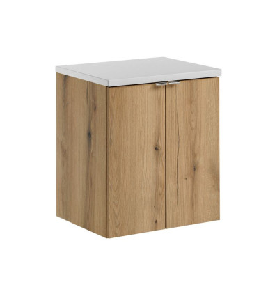Zestaw meblowy 50cm z blatem Nova Oak Comad (SET-NOA B WHITE 50CM D)