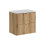 Zestaw meblowy 60cm z blatem Nova Oak Comad (SET-NOA B WHITE 60CM S)