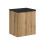 Zestaw meblowy 50cm z blatem Nova Oak Comad (SET-NOA B BLACK 50CM D)