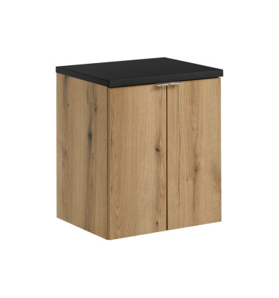 Zestaw meblowy 50cm z blatem Nova Oak Comad (SET-NOA B BLACK 50CM D)