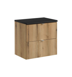 Zestaw meblowy 60cm z blatem Nova Oak Comad (SET-NOA B BLACK 60CM S)