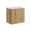 Zestaw meblowy 60cm z umywalką Dance Nova Oak Comad (SET-NOA 60CM D DANCE)