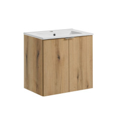 Zestaw meblowy 60cm z umywalką Dance Nova Oak Comad (SET-NOA 60CM D DANCE)