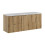 Zestaw meblowy 140cm z blatem Nova Oak Comad (SET-NOA B WHITE 140CM S)