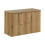 Zestaw meblowy 90cm z blatem Nova Oak Comad (SET-NOA B OAK 90CM S)