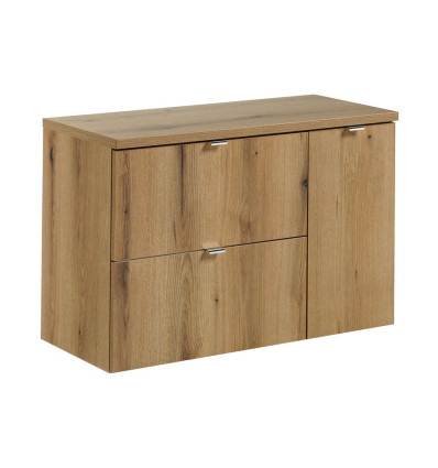 Zestaw meblowy 90cm z blatem Nova Oak Comad (SET-NOA B OAK 90CM S)